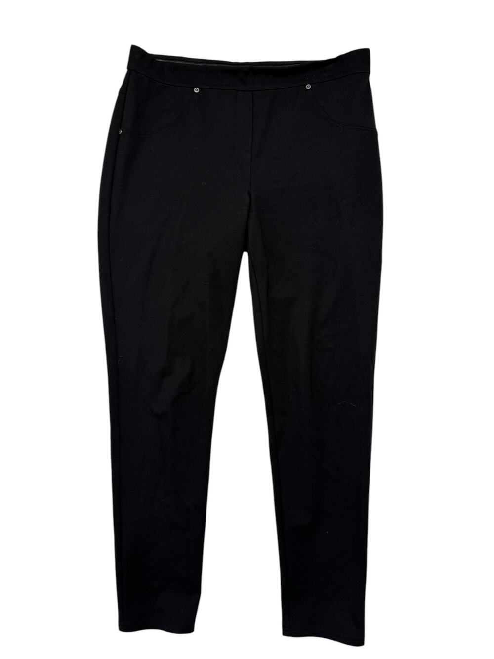 JOSEPH RIBKOFF Sublime Contour Legging Pant in Black Size 14 Womens Pull On